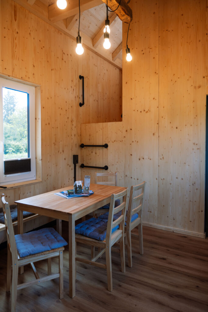 Tinyhouse 20 Essbereich im Tinyhouse