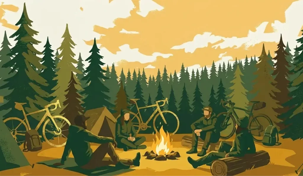 gravel camp camping