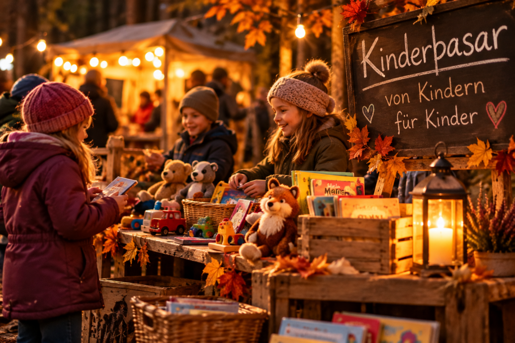 Kinder verkaufen für Kinder